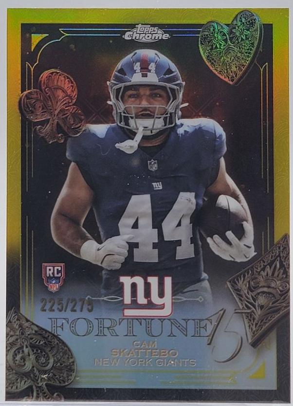 Cam Skattebo [Yellow Refractor] #F15-27