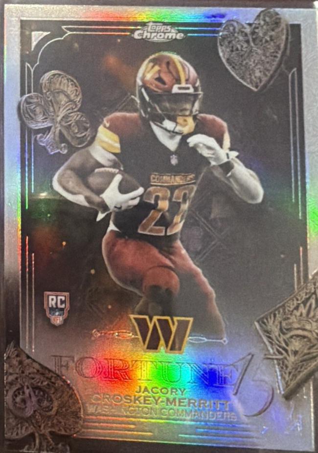 Jacory Croskey-Merritt [Refractor] #F15-29