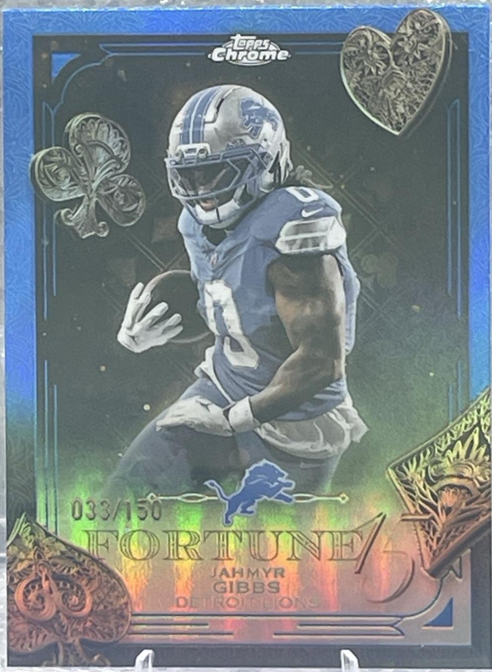 Jahmyr Gibbs [Blue Refractor] #F15-12