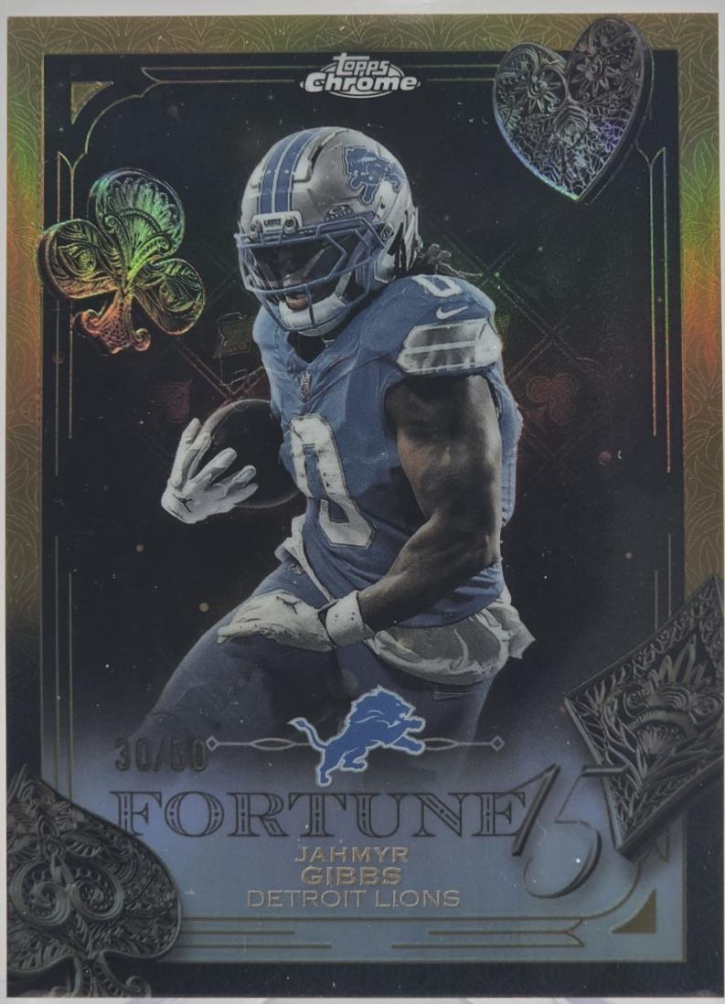 Jahmyr Gibbs [Gold Refractor] #F15-12