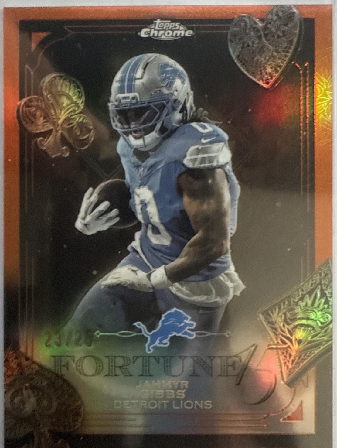 Jahmyr Gibbs [Orange Refractor] #F15-12