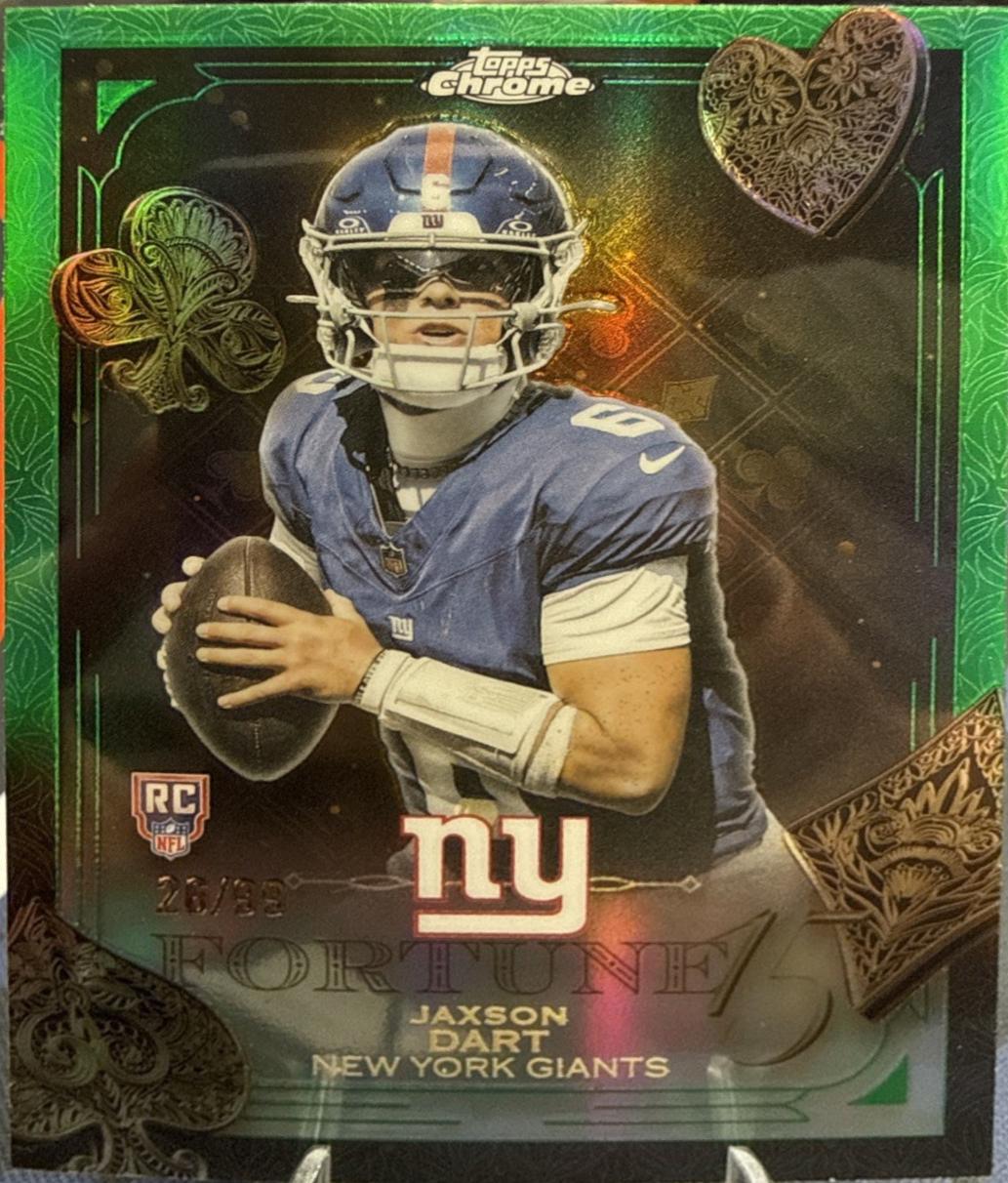 Jaxson Dart [Green Refractor] #F15-23