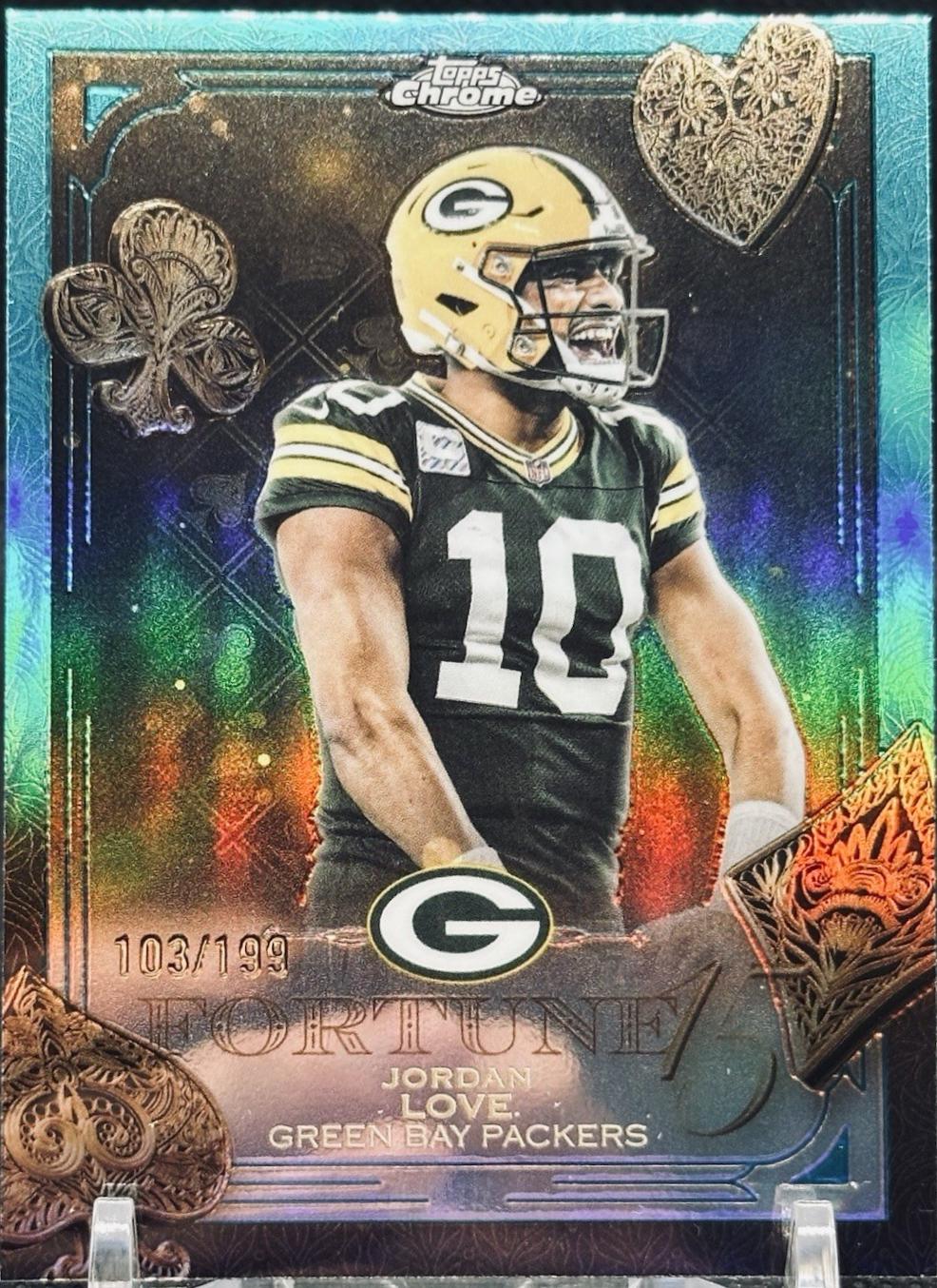 Jordan Love [Aqua Refractor] #F15-17