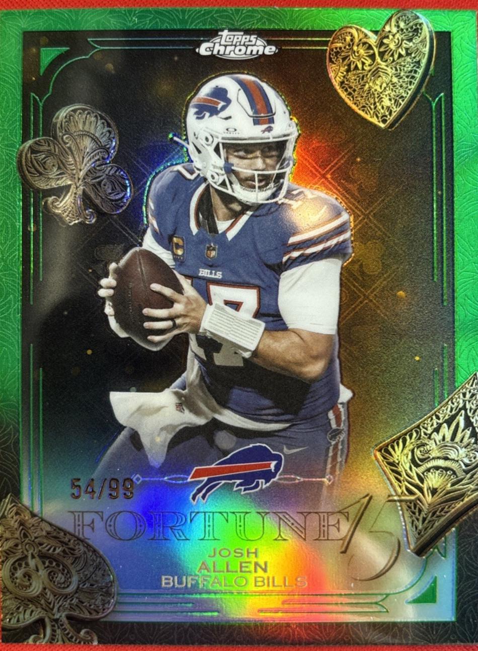 Josh Allen [Green Refractor] #F15-7