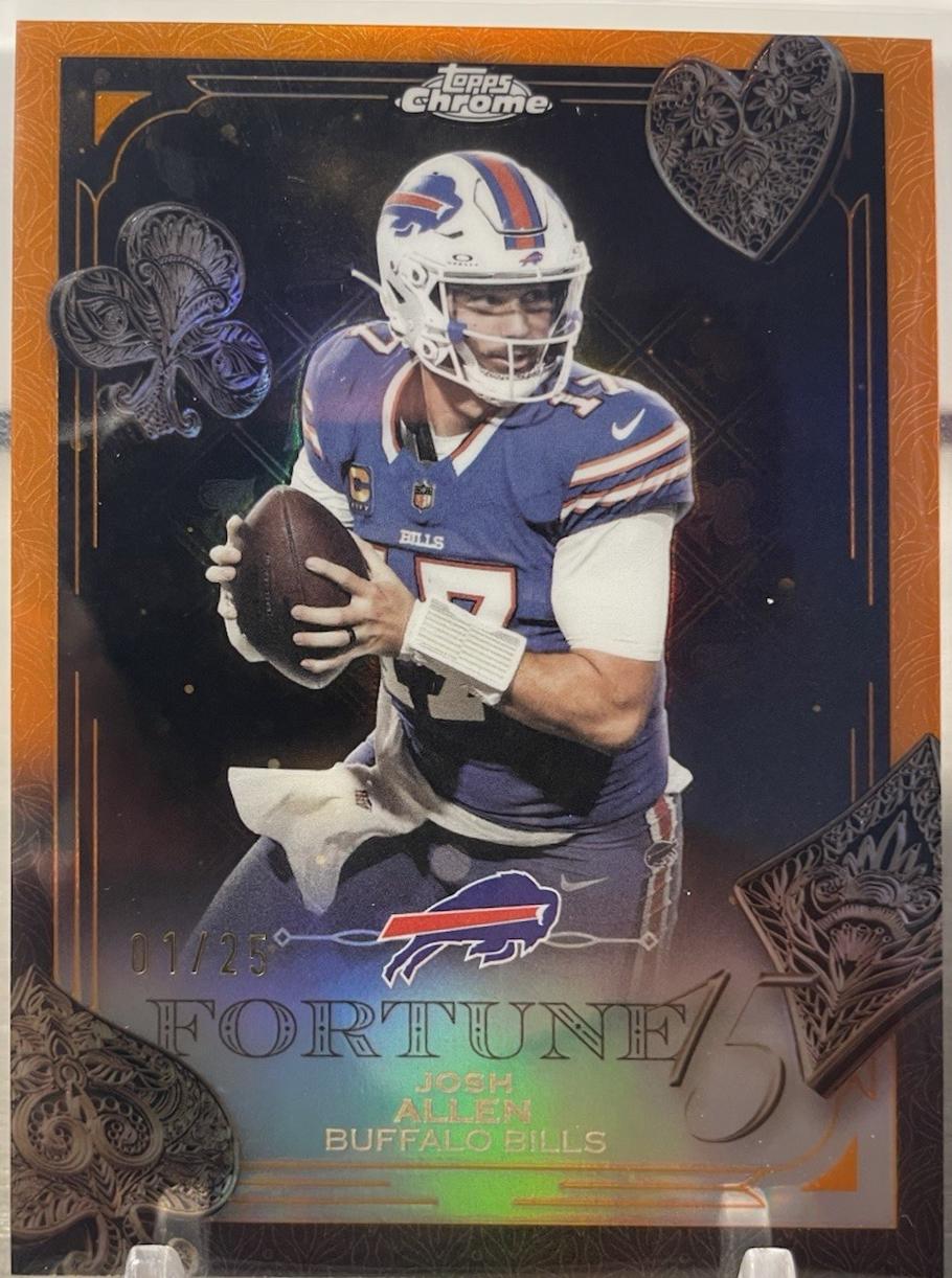 Josh Allen [Orange Refractor] #F15-7