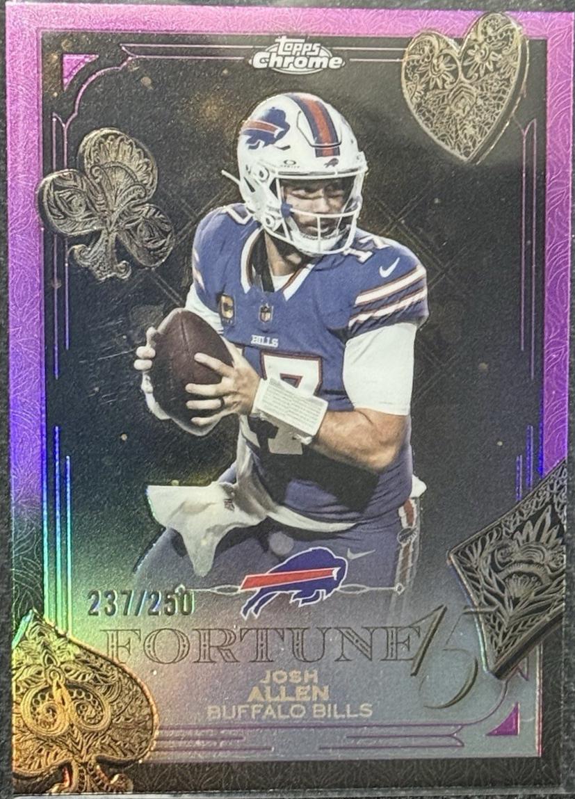 Josh Allen [Pink Refractor] #F15-7