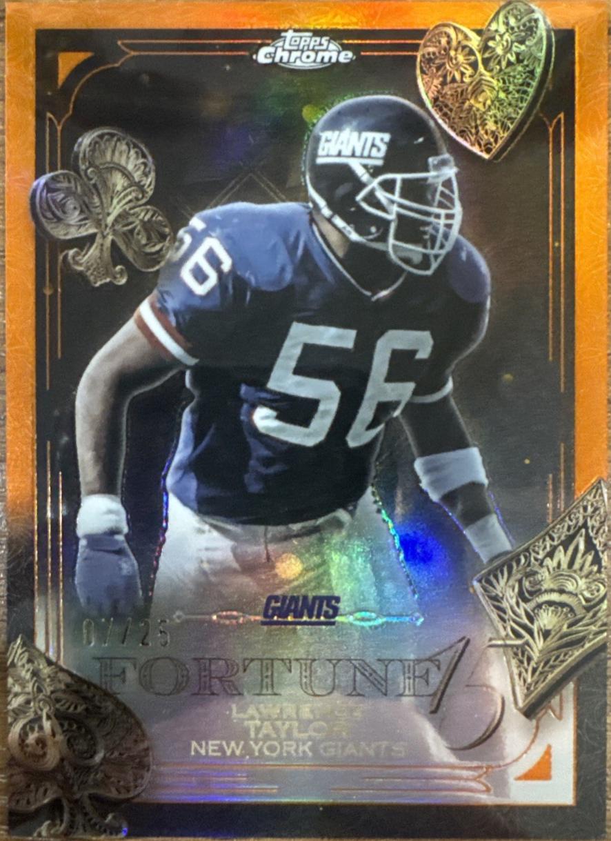 Lawrence Taylor [Orange Refractor] #F15-32