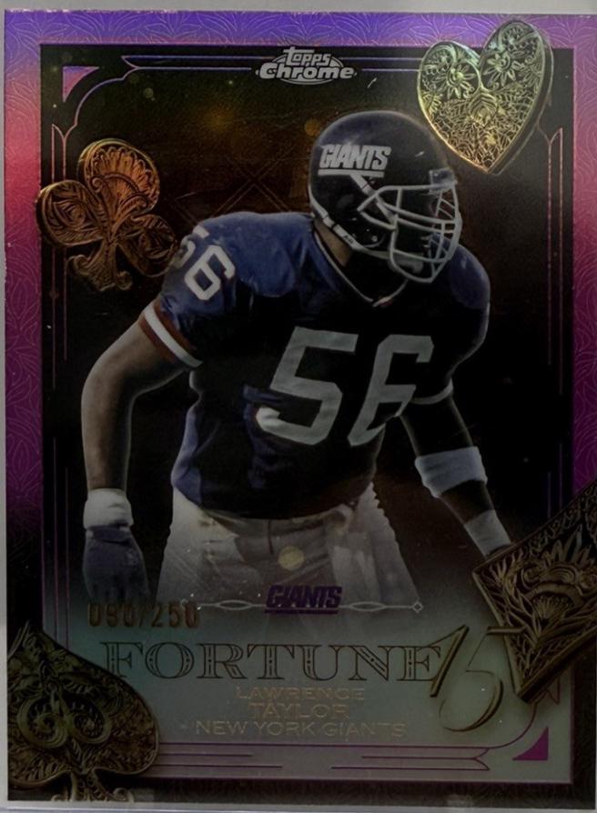 Lawrence Taylor [Pink Refractor] #F15-32