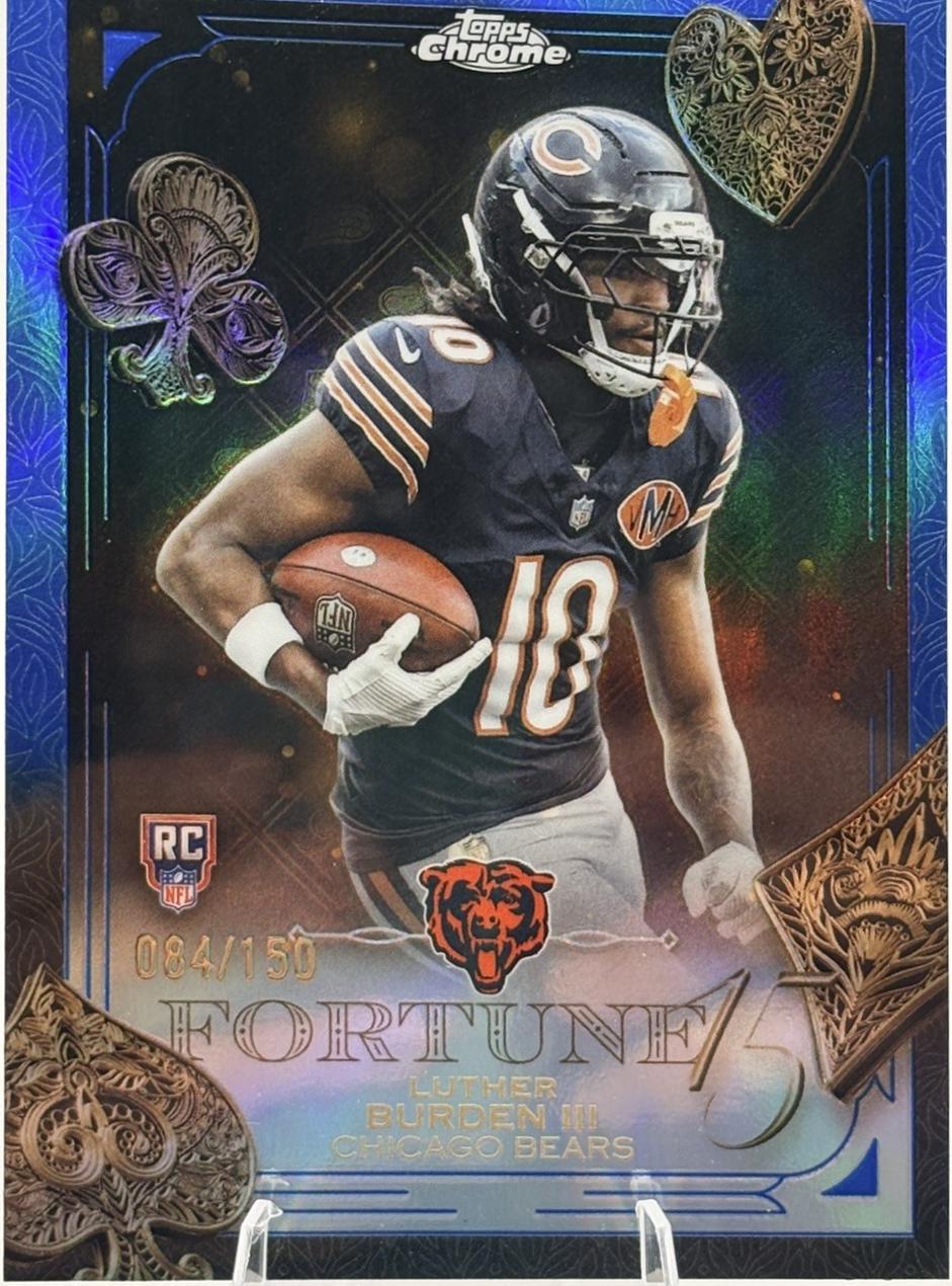 Luther Burden III [Blue Refractor] #F15-28