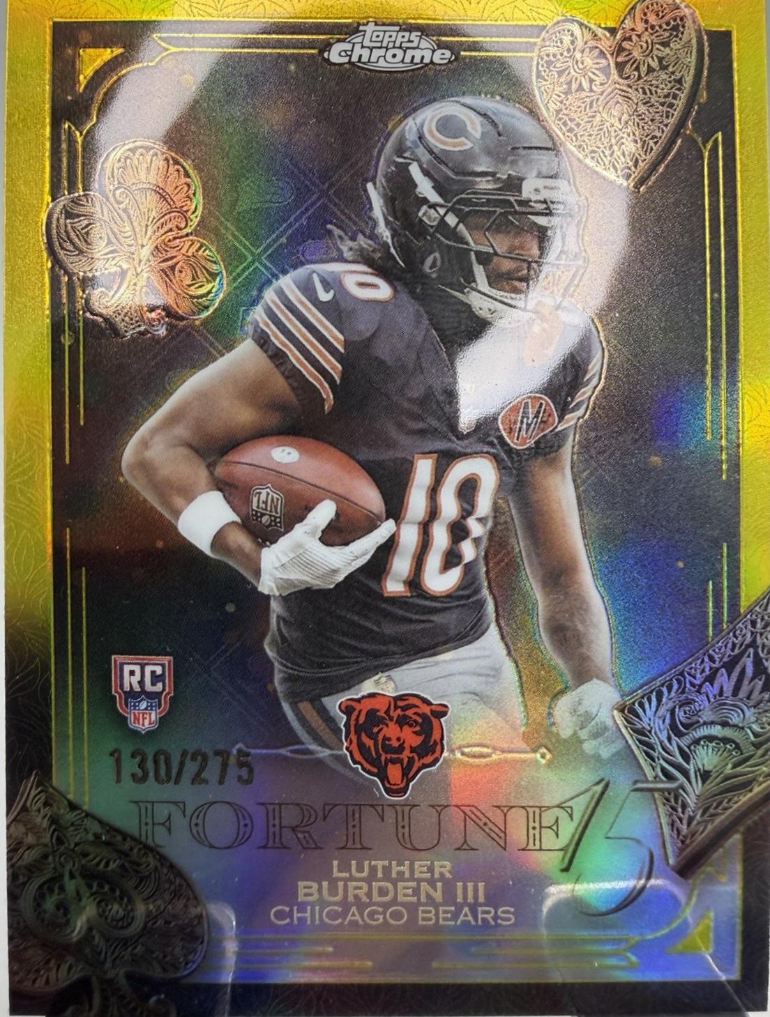 Luther Burden III [Gold Refractor] #F15-28