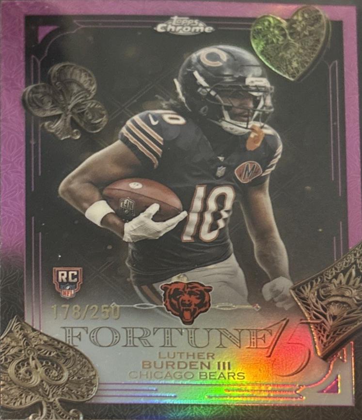 Luther Burden III [Pink Refractor] #F15-28