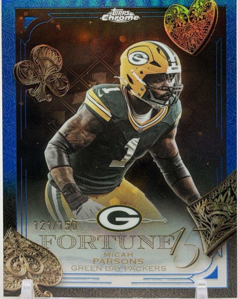 Micah Parsons [Blue Refractor] #F15-11