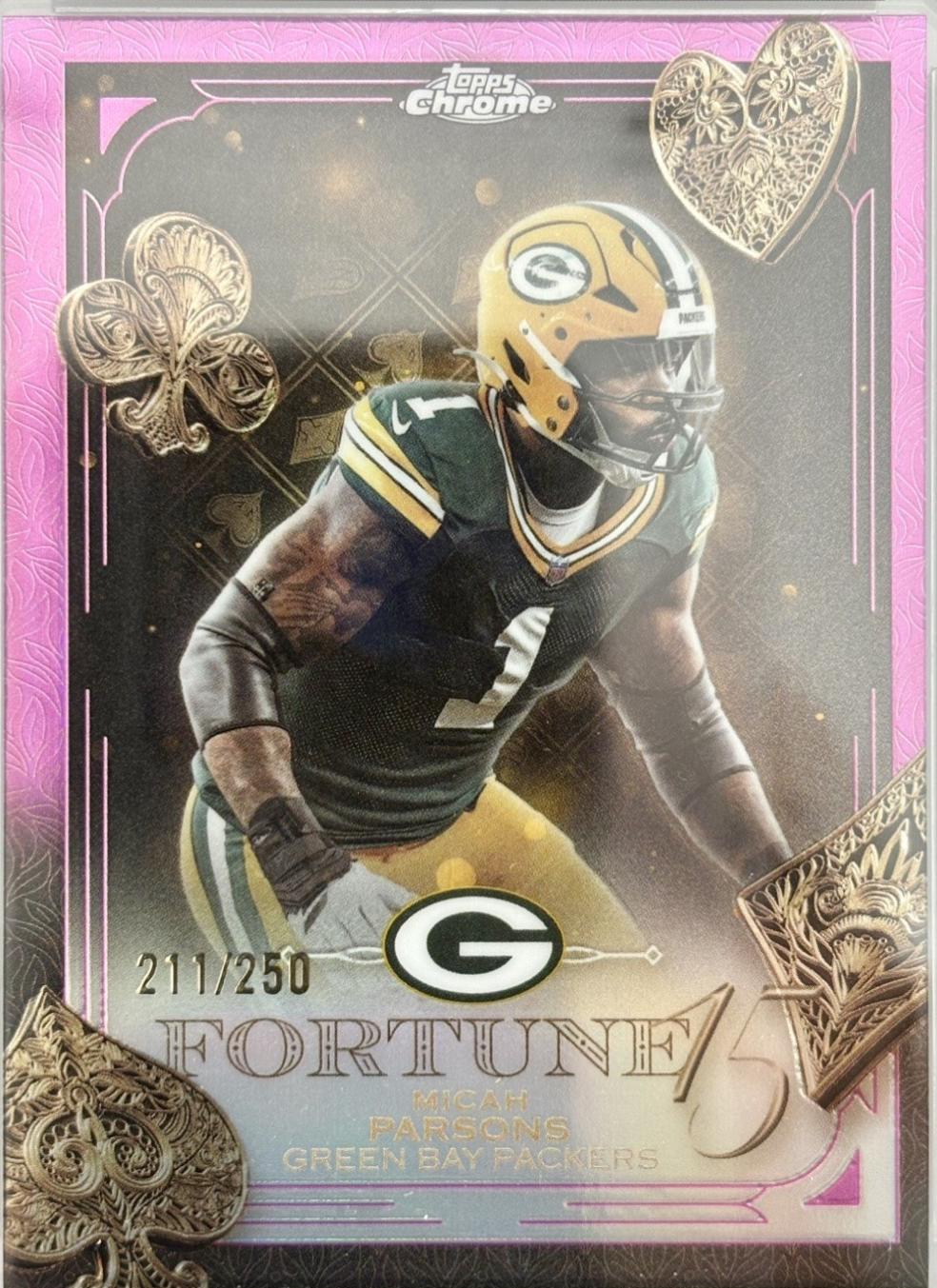Micah Parsons [Pink Refractor] #F15-11