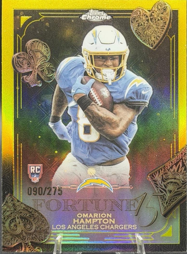Omarion Hampton [Yellow Refractor] #F15-25