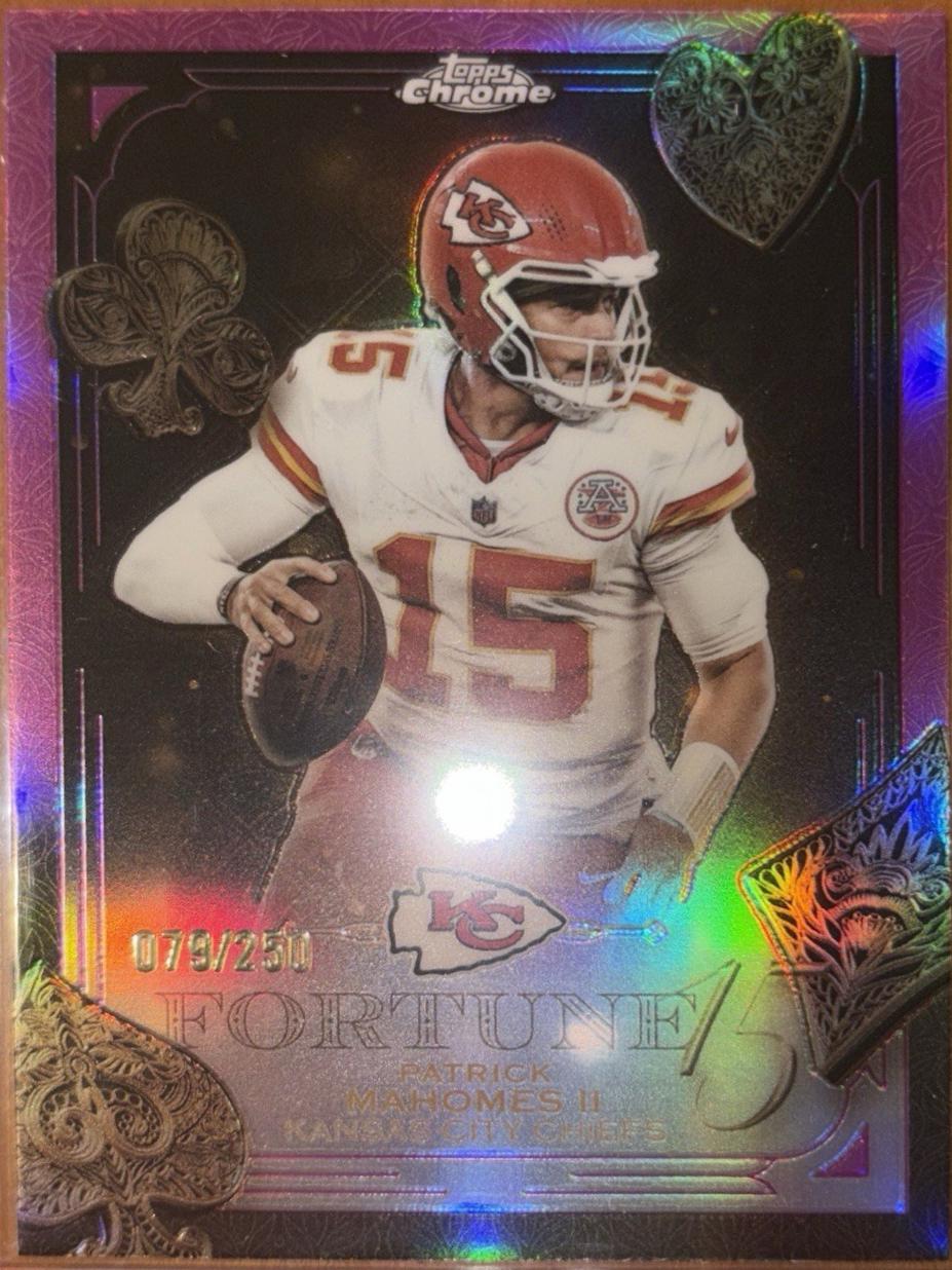 Patrick Mahomes II [Pink Refractor] #F15-6