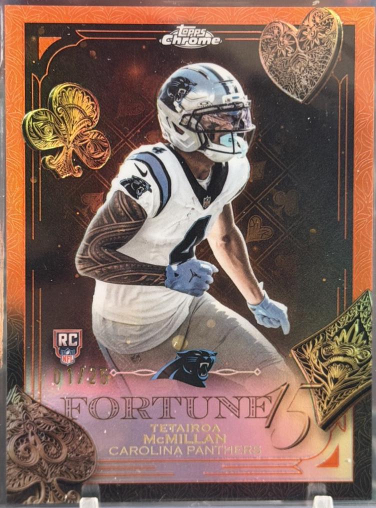 Tetairoa McMillan [Orange Refractor] #F15-19