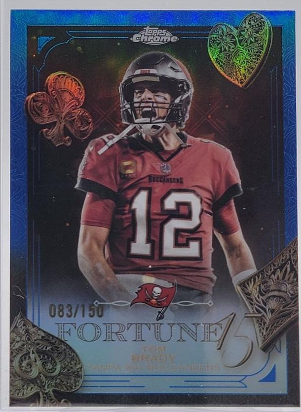 Tom Brady [Blue Refractor] #F15-35