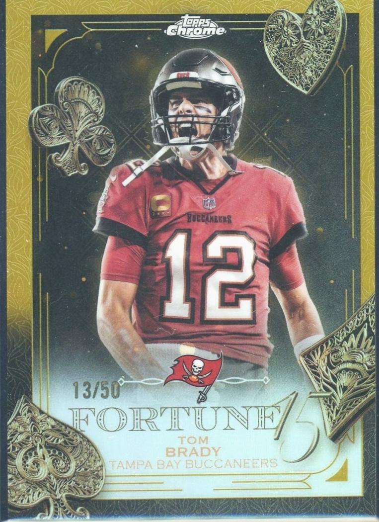 Tom Brady [Gold Refractor] #F15-35