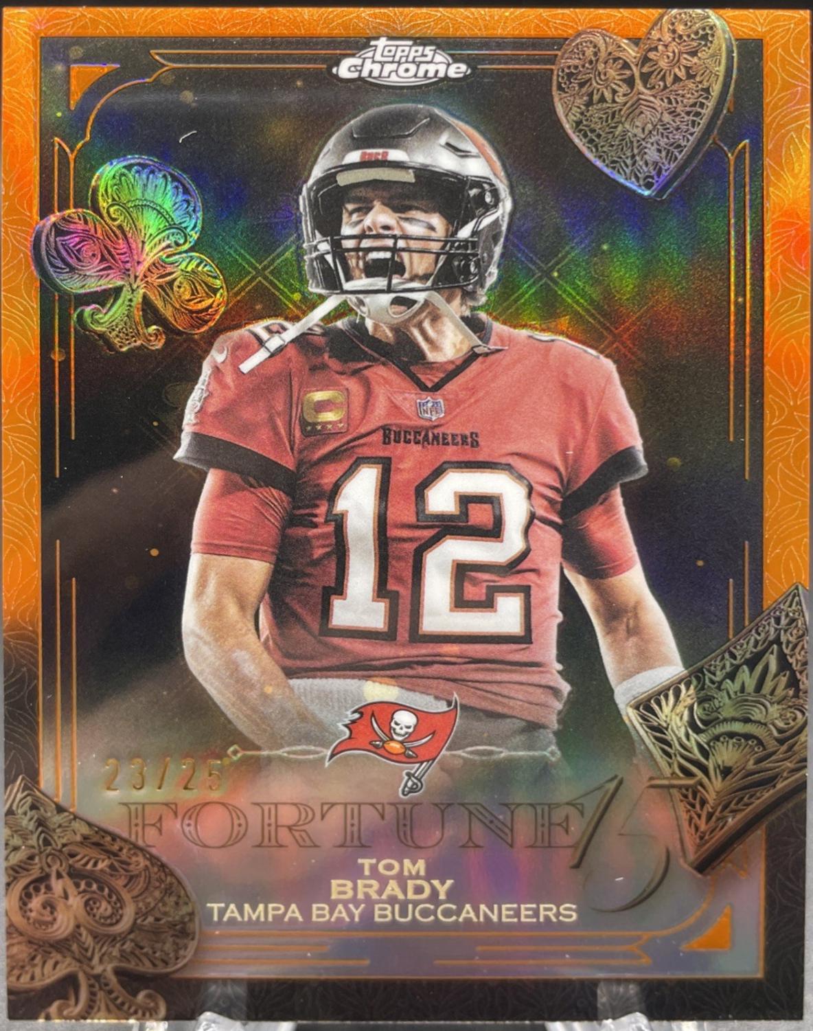 Tom Brady [Orange Refractor] #F15-35