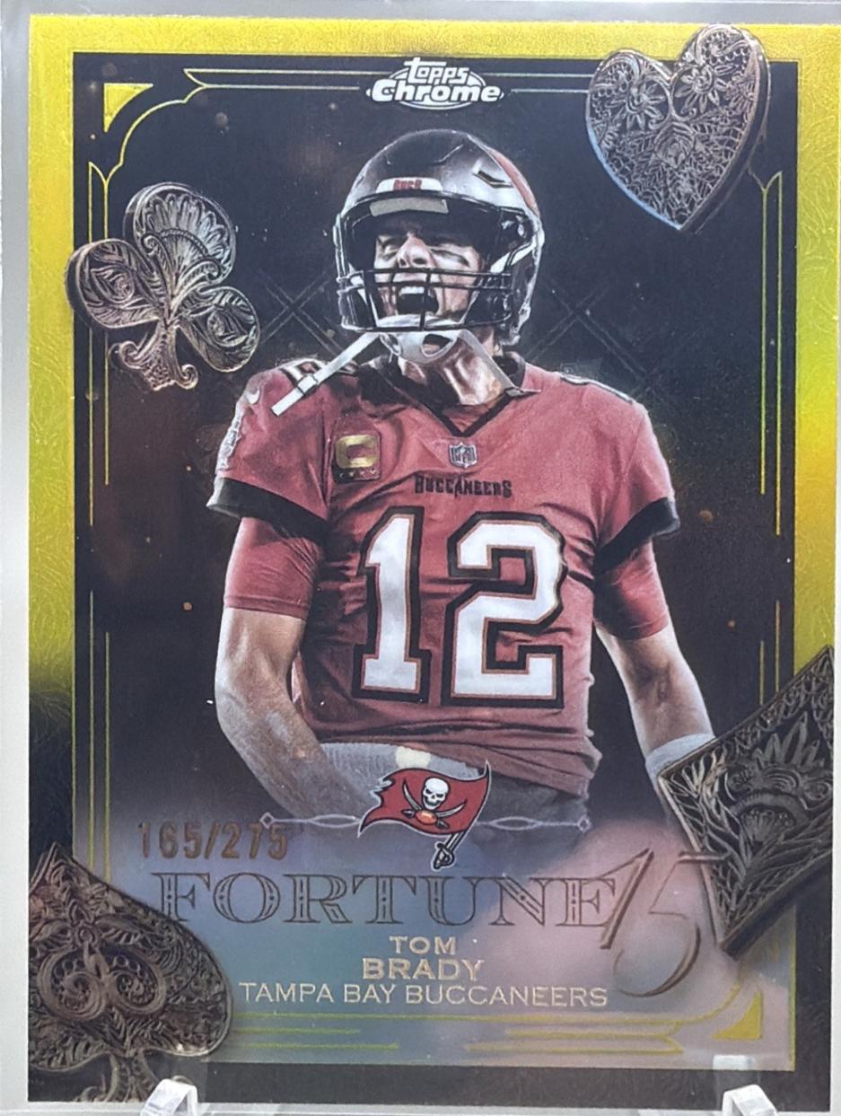 Tom Brady [Yellow Refractor] #F15-35
