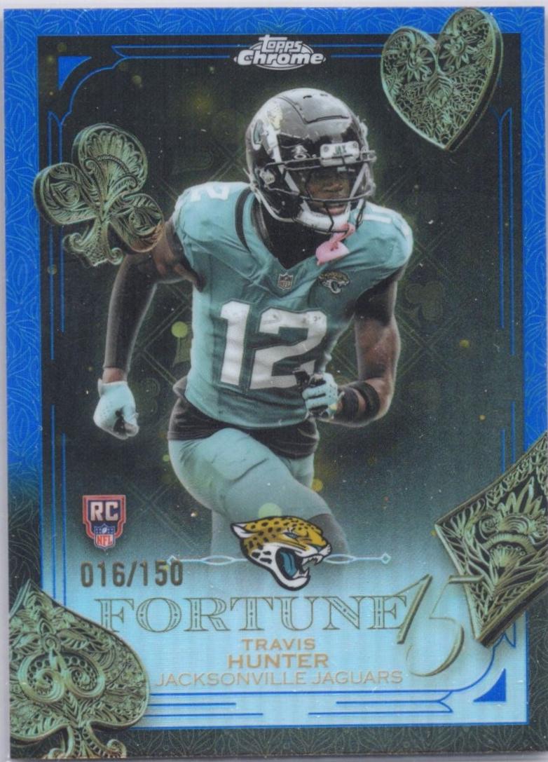 Travis Hunter [Blue Refractor] #F15-20