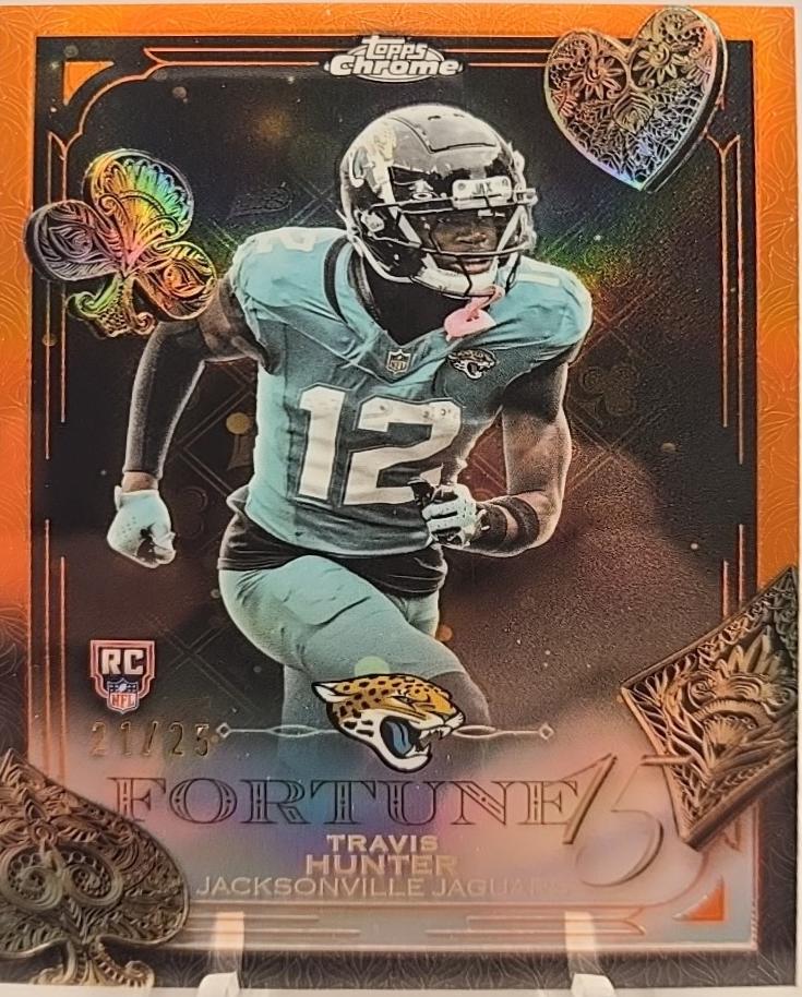 Travis Hunter [Orange Refractor] #F15-20