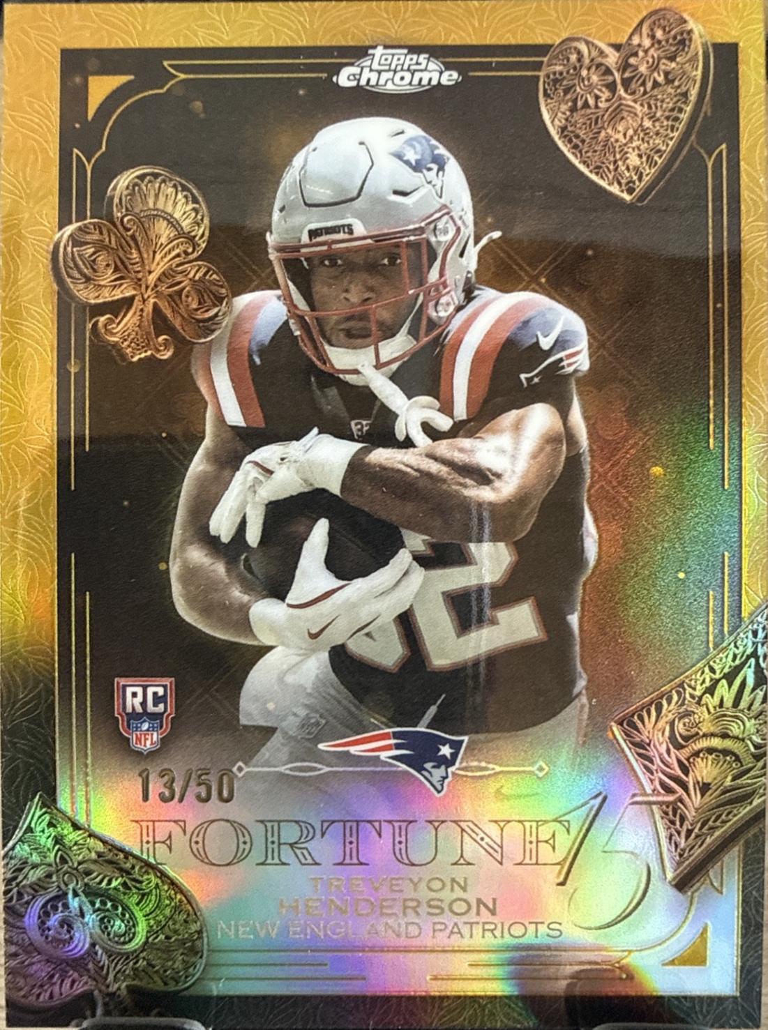 TreVeyon Henderson [Gold Refractor] #F15-26