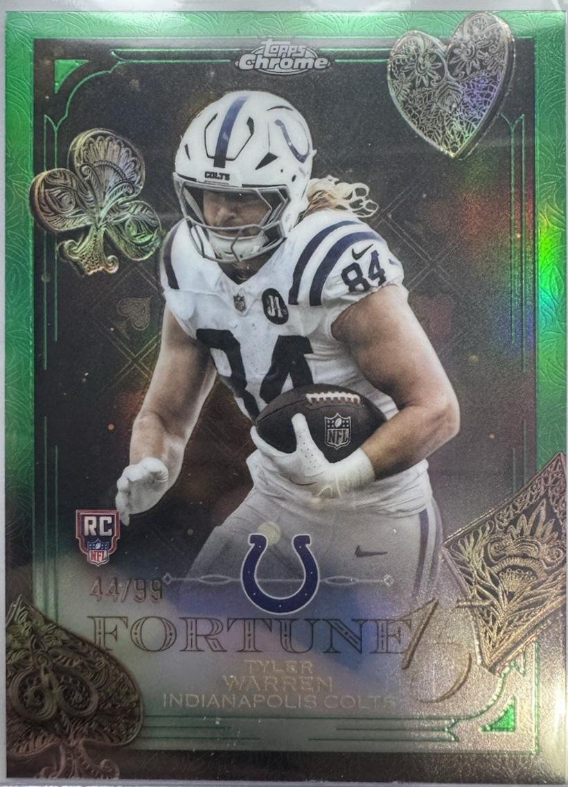 Tyler Warren [Green Refractor] #F15-30