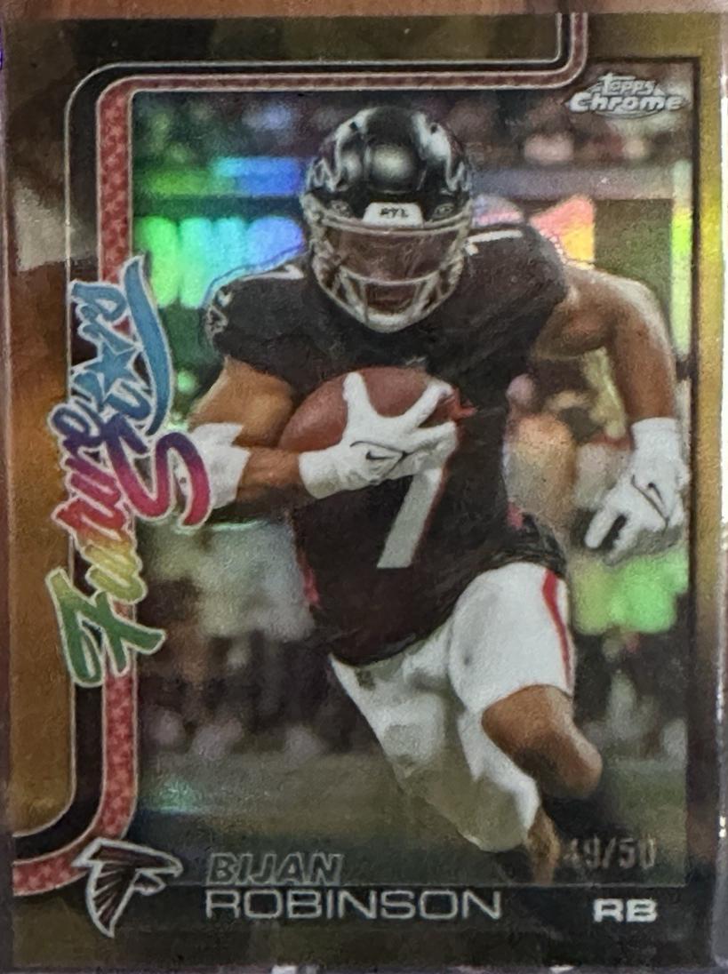 Bijan Robinson [Gold Refractor] #FS-9