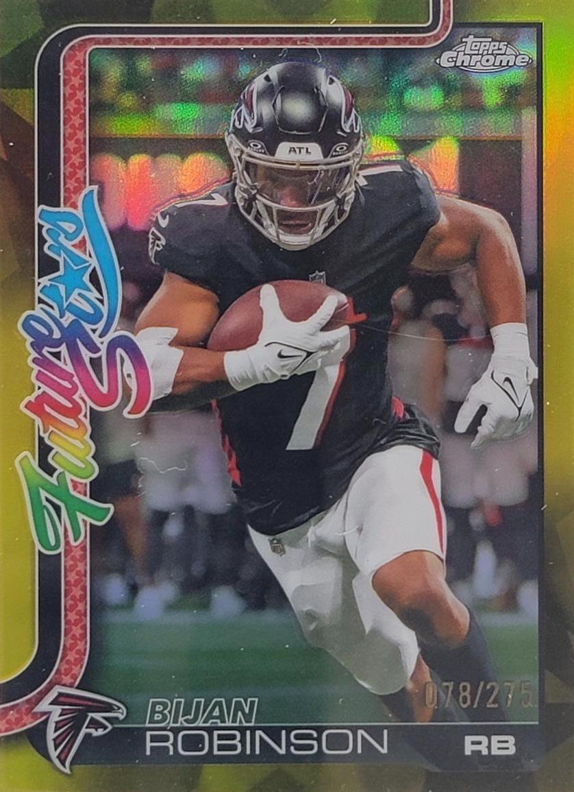 Bijan Robinson [Yellow Refractor] #FS-9