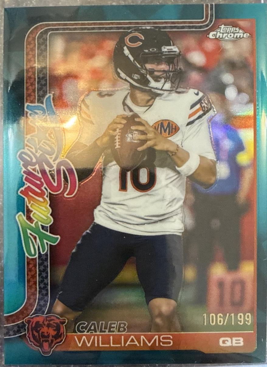 Caleb Williams [Aqua Refractor] #FS-1