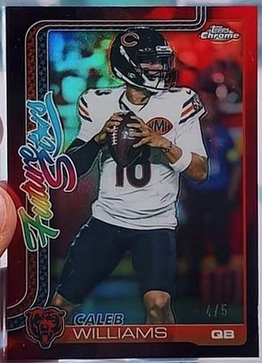 Caleb Williams [Red Refractor] #FS-1