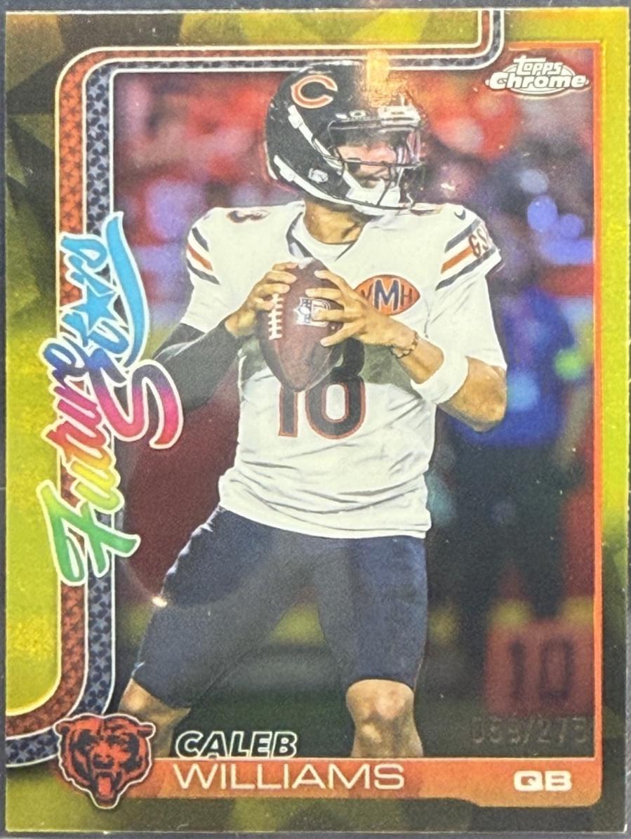 Caleb Williams [Yellow Refractor] #FS-1