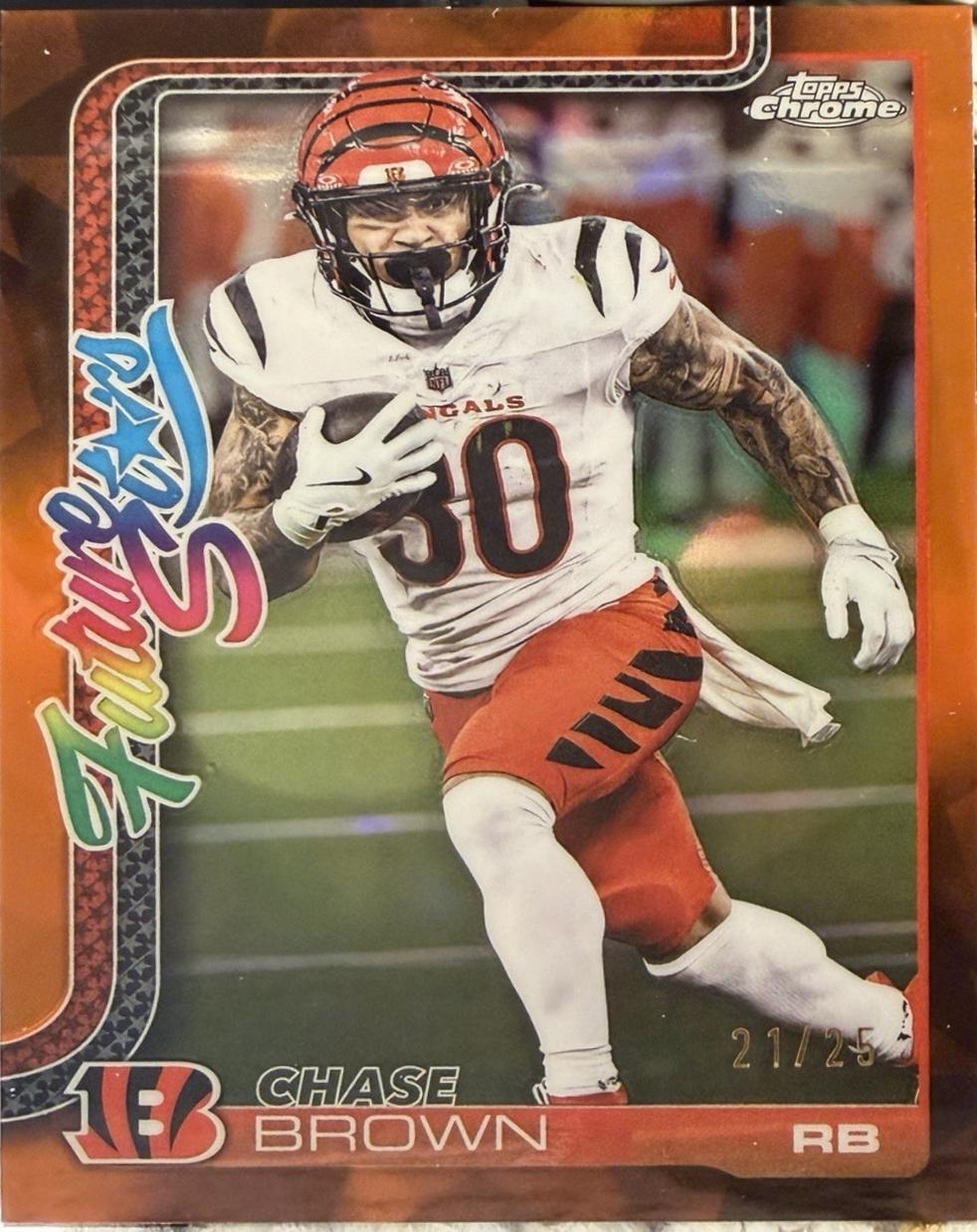 Chase Brown [Orange Refractor] #FS-13