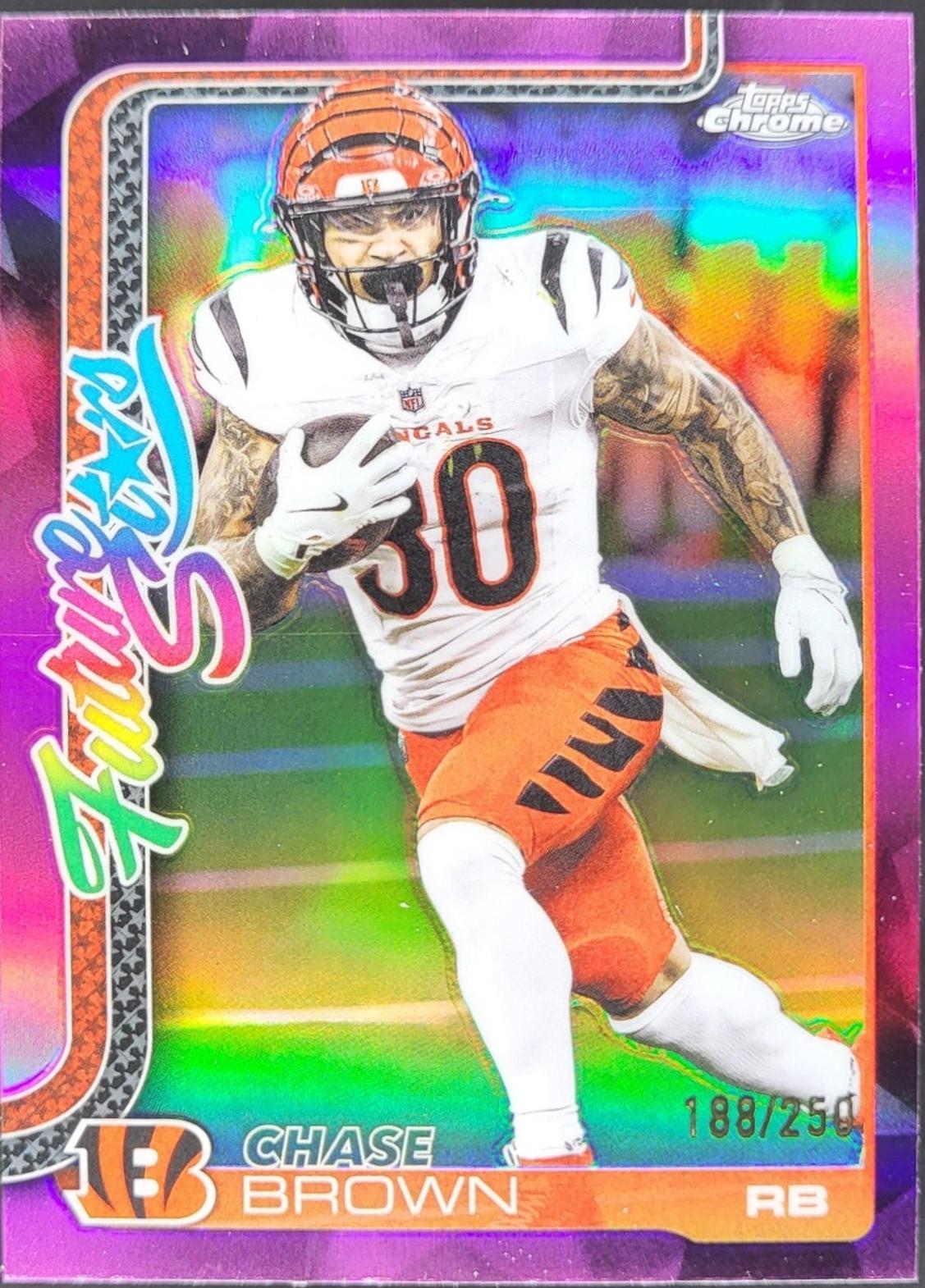 Chase Brown [Pink Refractor] #FS-13