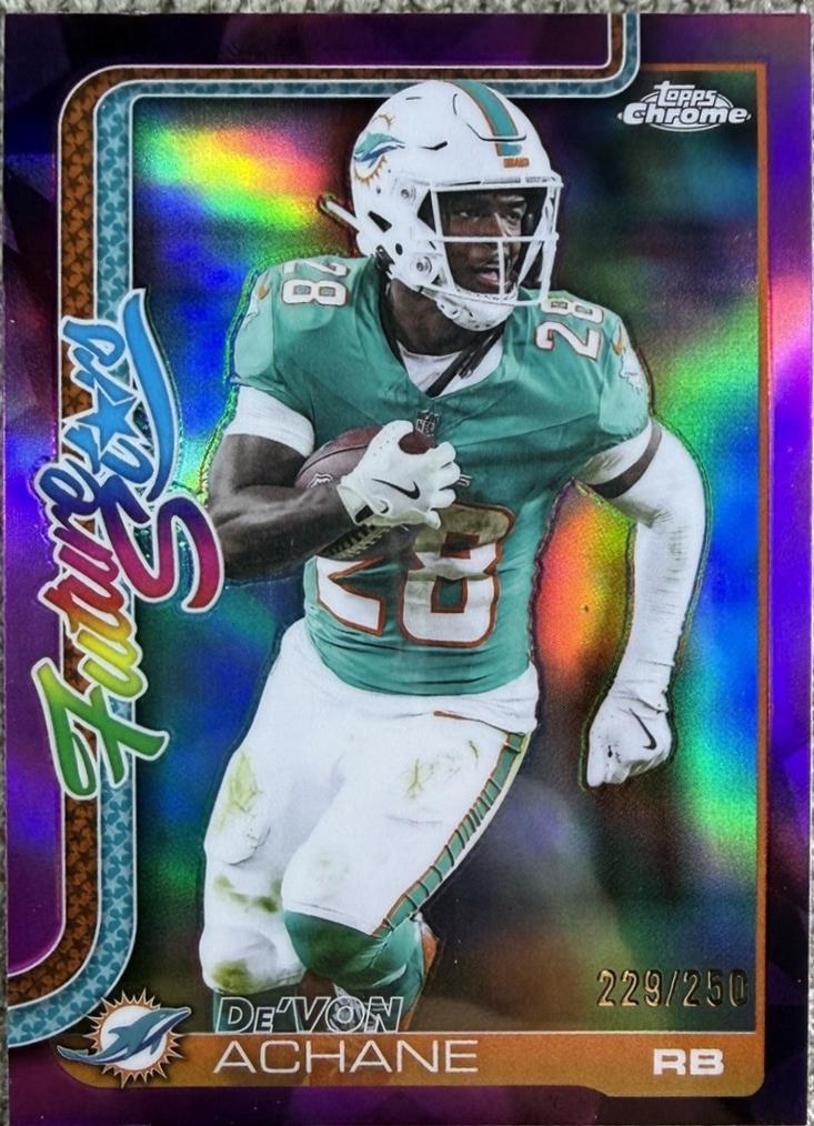De'Von Achane [Pink Refractor] #FS-12