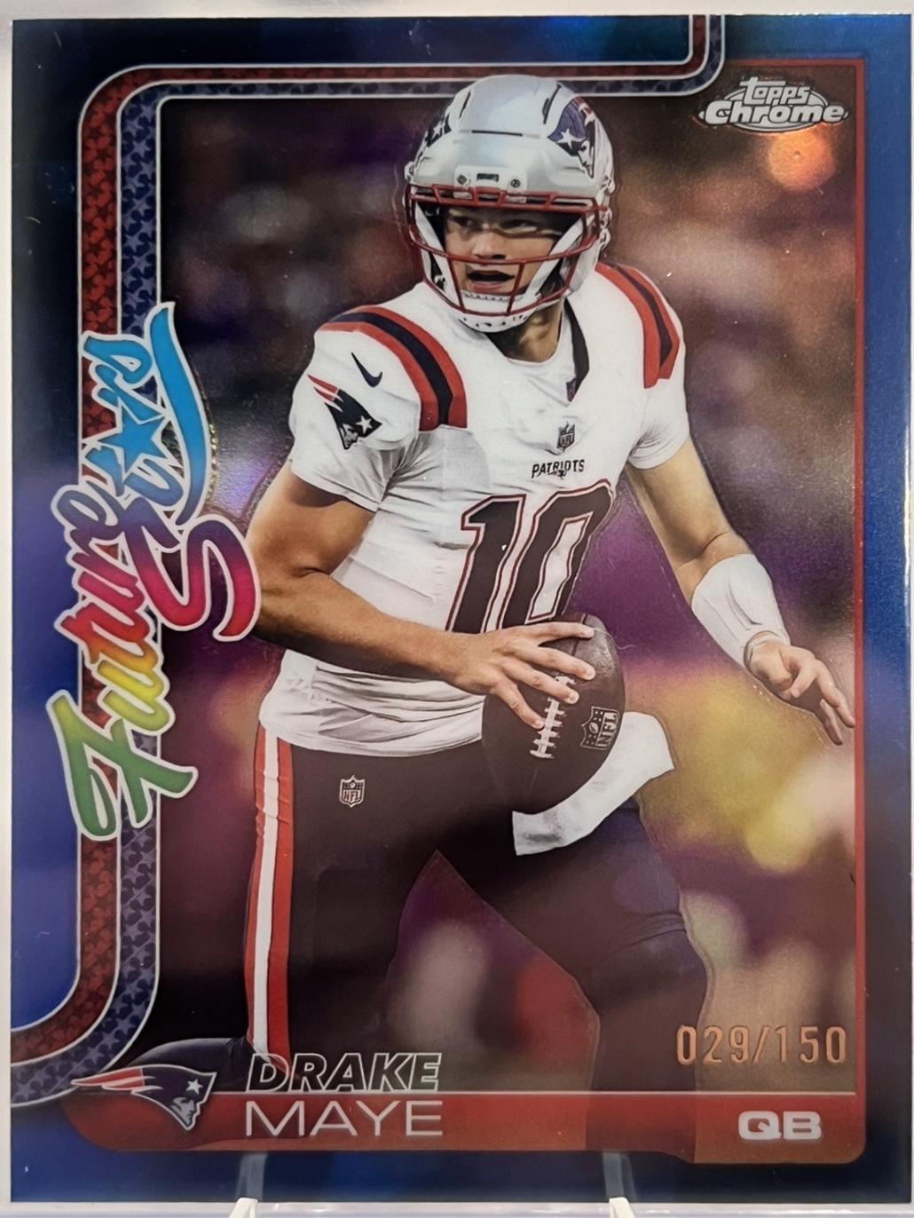 Drake Maye [Blue Refractor] #FS-7