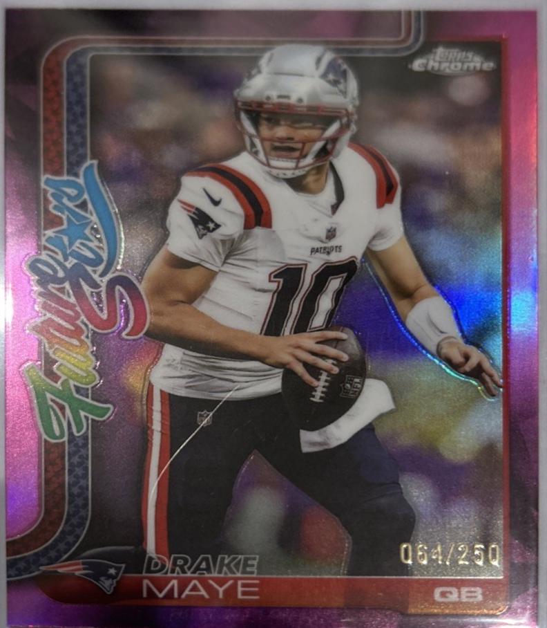 Drake Maye [Pink Refractor] #FS-7