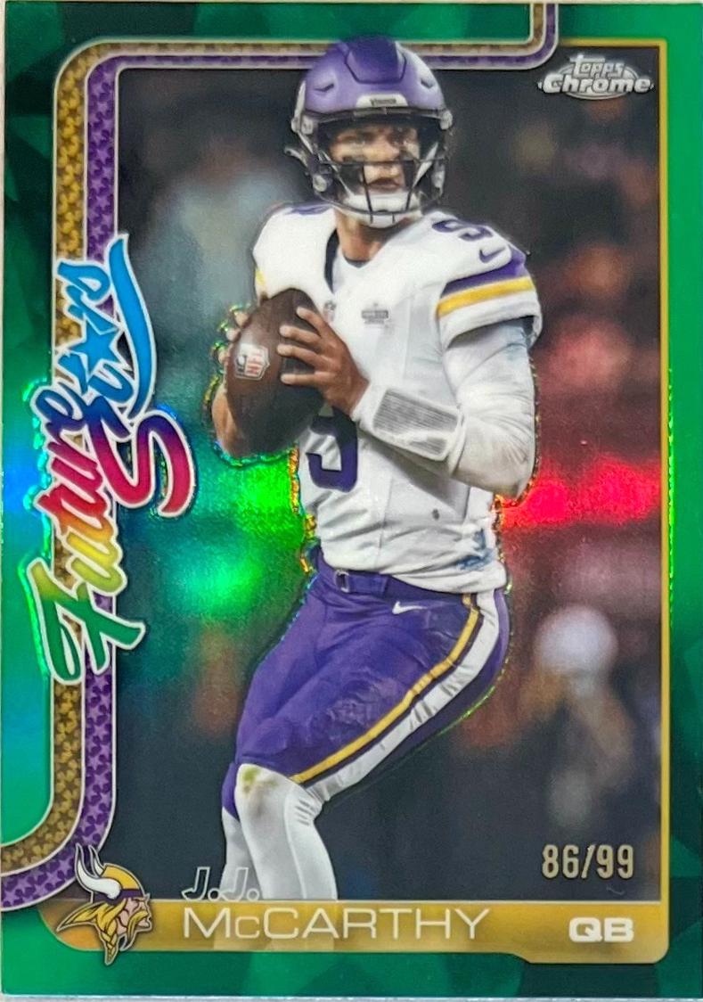 J.J. McCarthy [Green Refractor] #FS-18