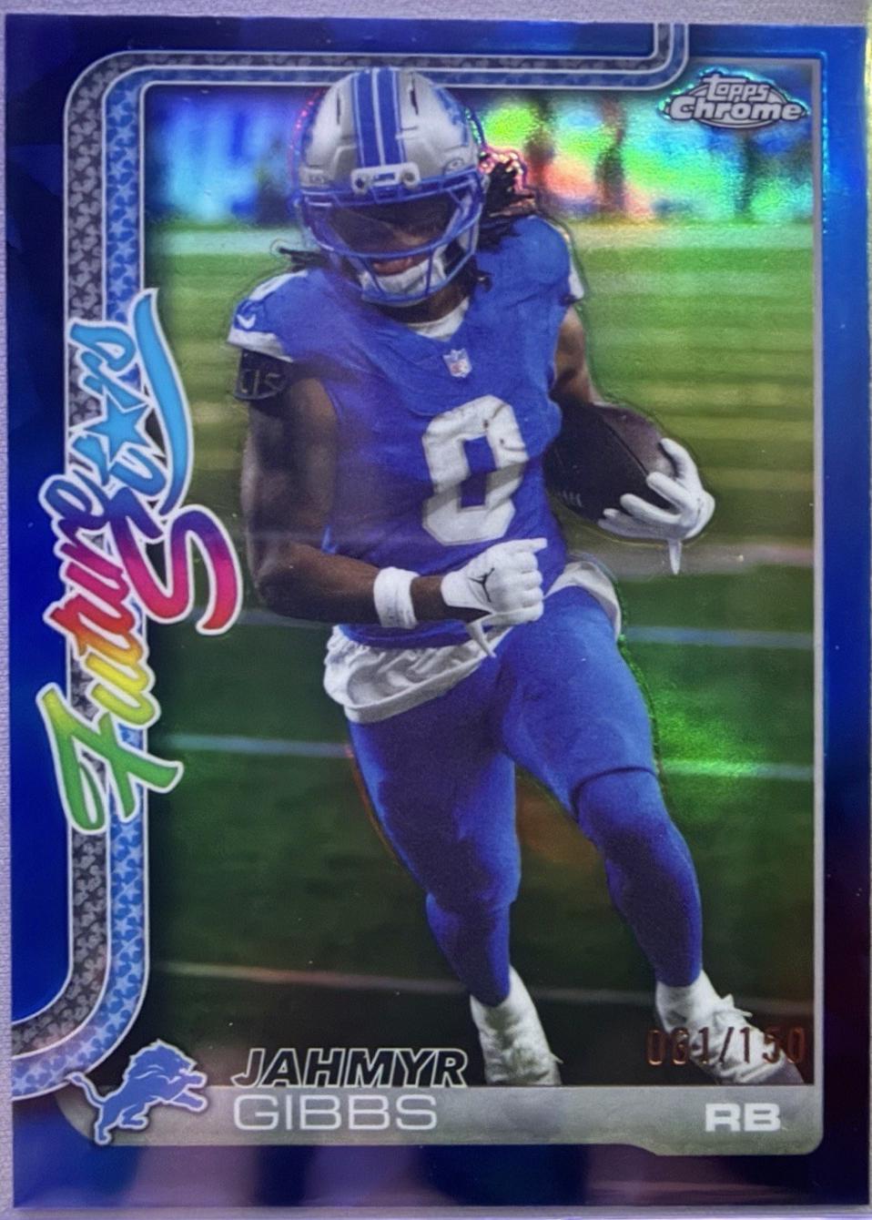 Jahmyr Gibbs [Blue Refractor] #FS-10