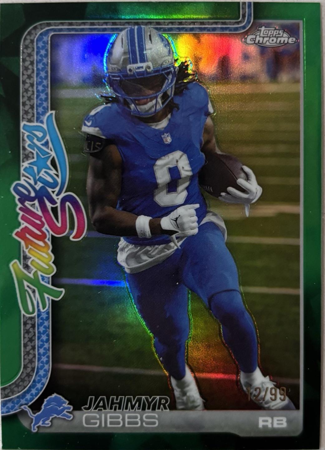 Jahmyr Gibbs [Green Refractor] #FS-10