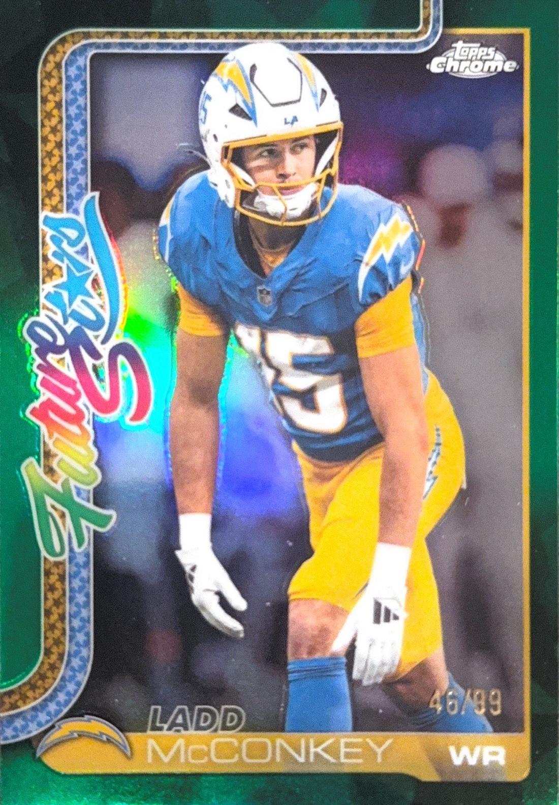 Ladd McConkey [Green Refractor] #FS-3