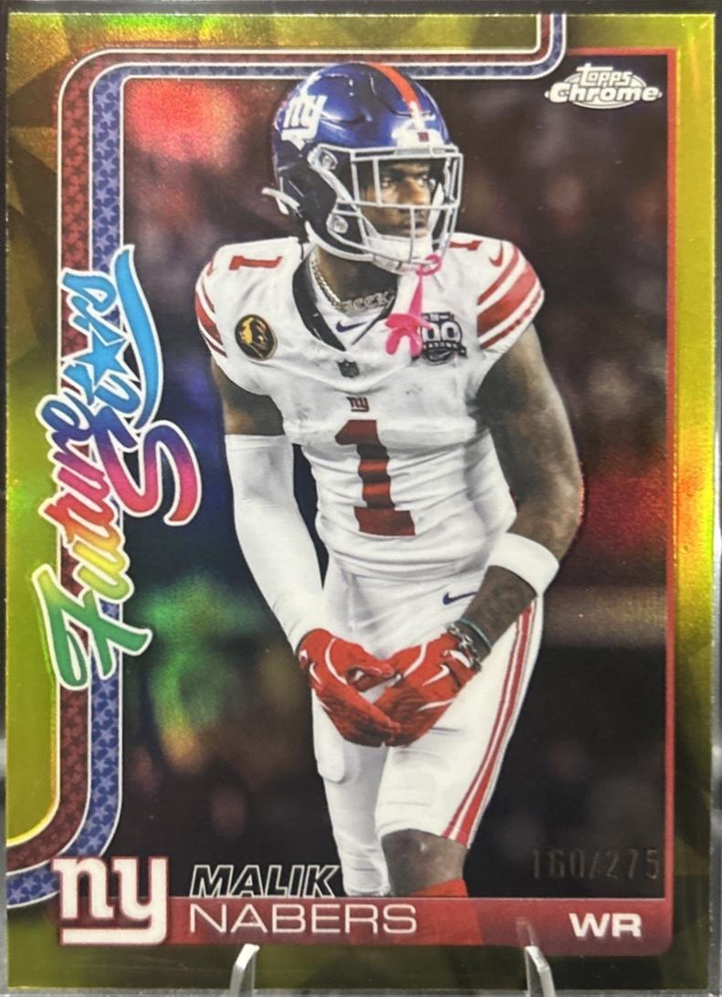 Malik Nabers [Green Refractor] #FS-8