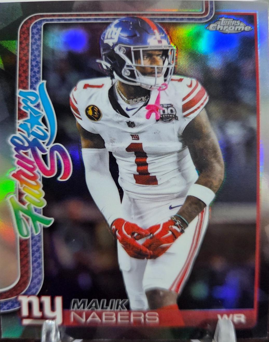 Malik Nabers [Refractor] #FS-8