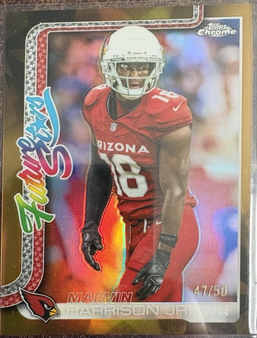 Marvin Harrison Jr. [Gold Refractor] #FS-6