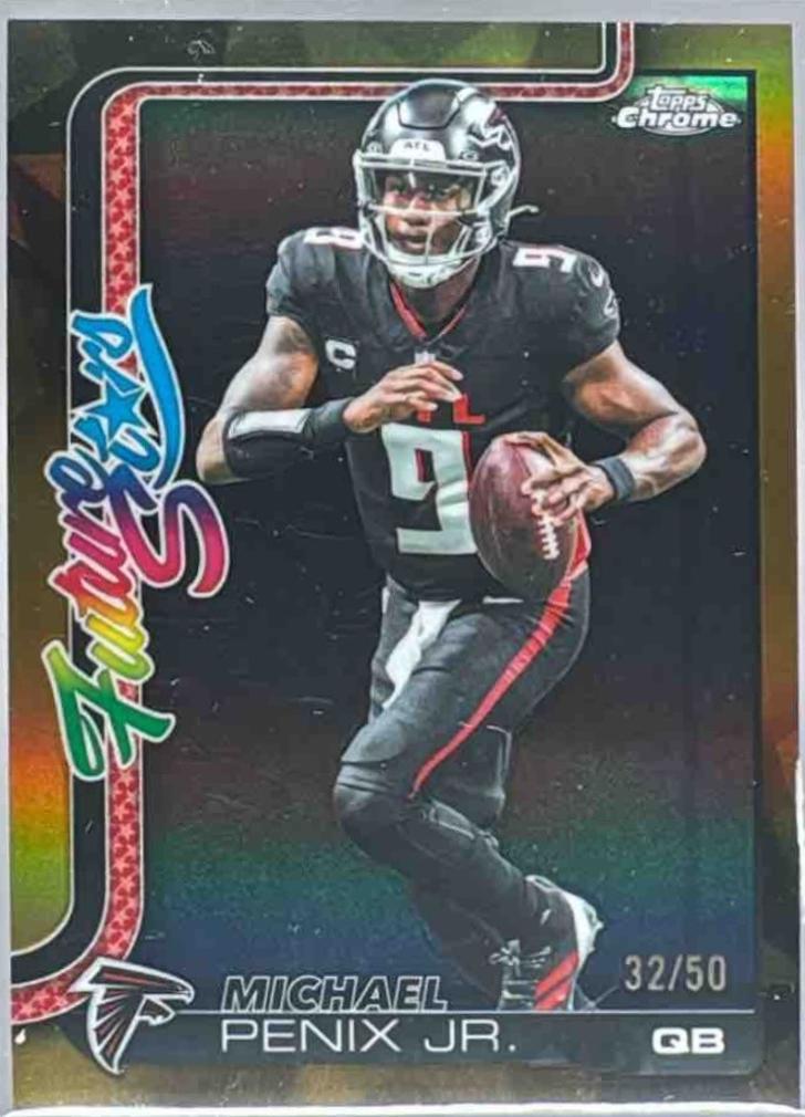 Michael Penix Jr. [Gold Refractor] #FS-19