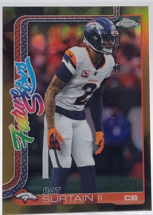 Pat Surtain II [Gold Refractor] #FS-22
