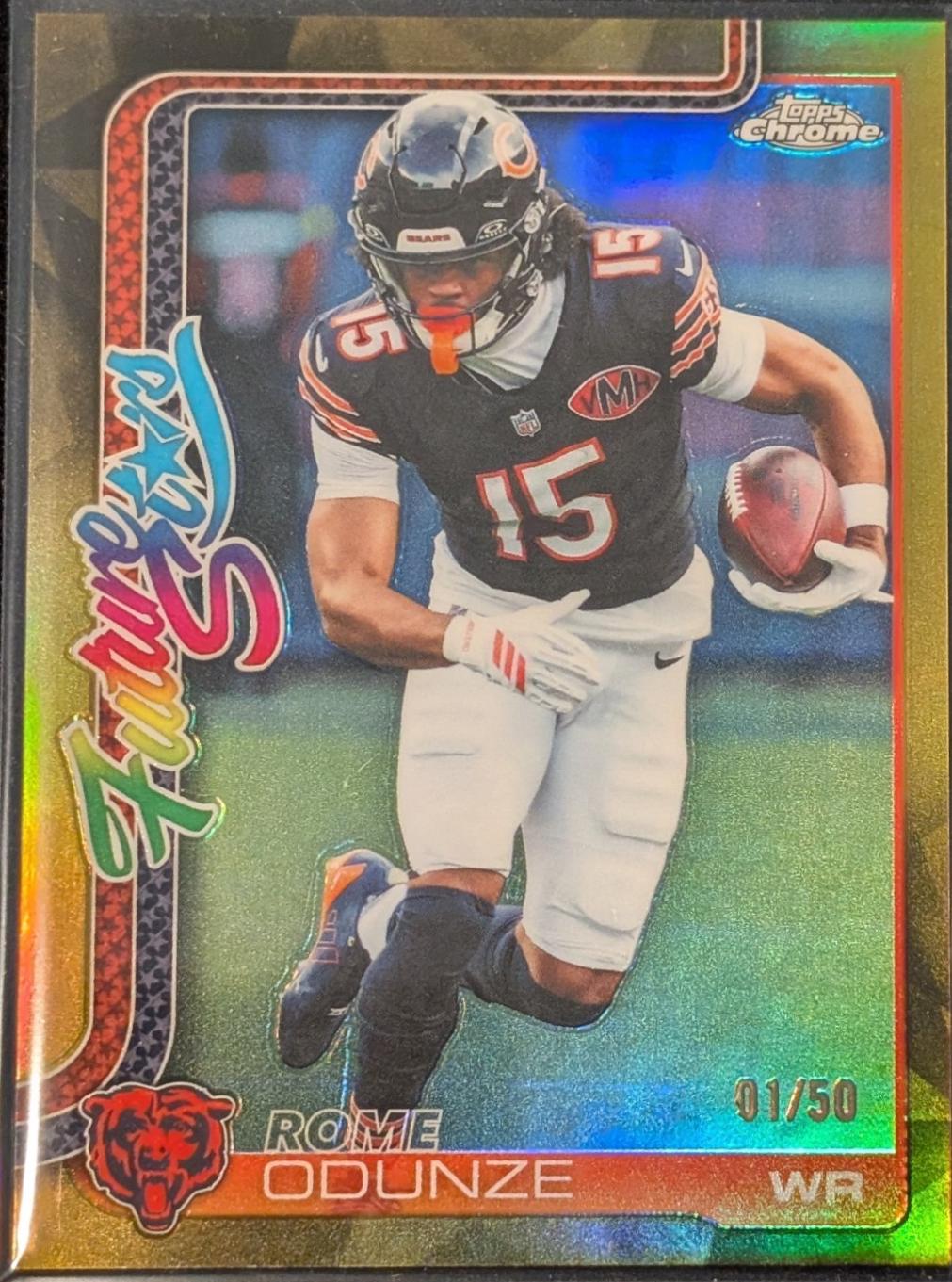 Rome Odunze [Gold Refractor] #FS-2