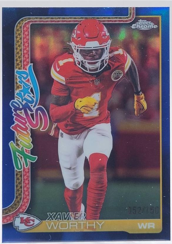 Xavier Worthy [Blue Refractor] #FS-5