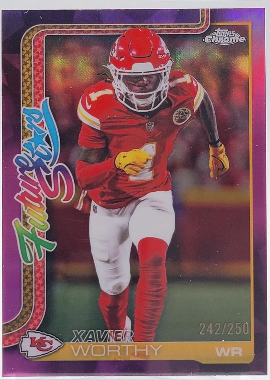 Xavier Worthy [Pink Refractor] #FS-5